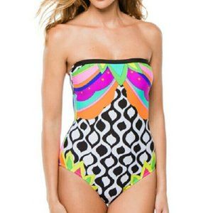 Trina Turk Balboa Bandeau One-Piece Swimsuit